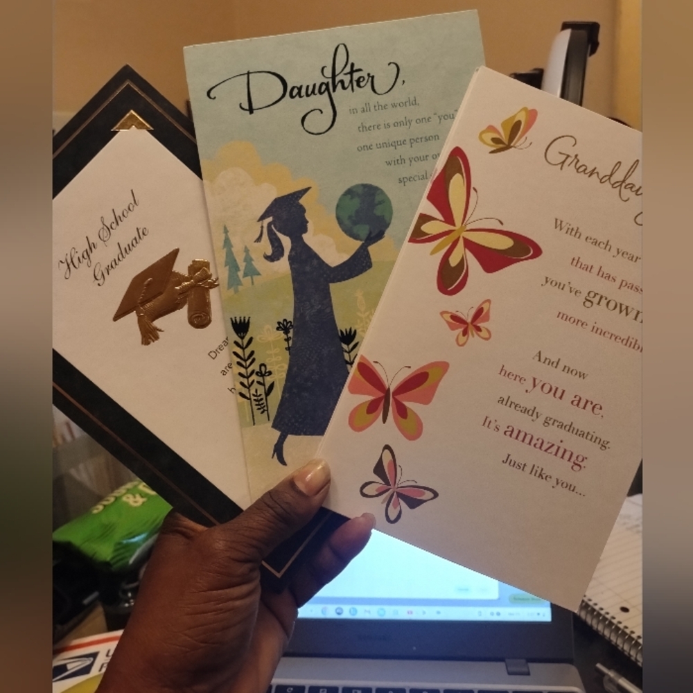 American Greetings graduation cards‎ set 2 For $5 w/envelopes Your Choice